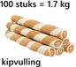Trixie Kauwrol - Gevuld Met Kip - 10 cm, 100 St, Glutenvrij