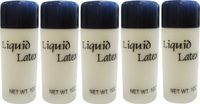 Smiffys 5x Vloeibare latex schmink/make-up 28 ml - Halloween FX make-up nephuid/wonden maken