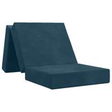 vidaXL Vouwbare Sofa Bed 75 x 67 x 45 cm Blauw