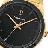 Pierre Lannier Horloge Candide Mannen Polshorloge Zwart/Goudkleurig Staal