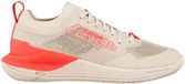Kempa dameshandbalschoenen Kourtfly W 2008673 Beige/Fluo Rot Maat 41