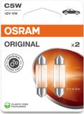 Osram Oryginal C5W - Voertuigverlichting - OEM Kwaliteit - Milieuvriendelijke Verpakking