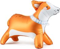 PartyDeco - Folieballon Corgi Hondje - 88 cm