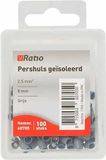 Ratio Intercable Nederland B.V. Pershuls geisoleerd 2,5mm² 8mm - 100st in doosje