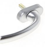 Hoppe Raamkruk met stift draaivalbeslag, aluminium 0710/U26 F1 Champagne