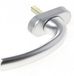 Hoppe Raamkruk met stift draaivalbeslag, aluminium 0710/U26 F1 Champagne