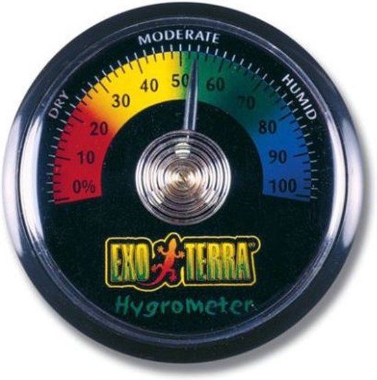 Exo Terra Rept-o-meter Hygrometer - 10.5x2x18cm
