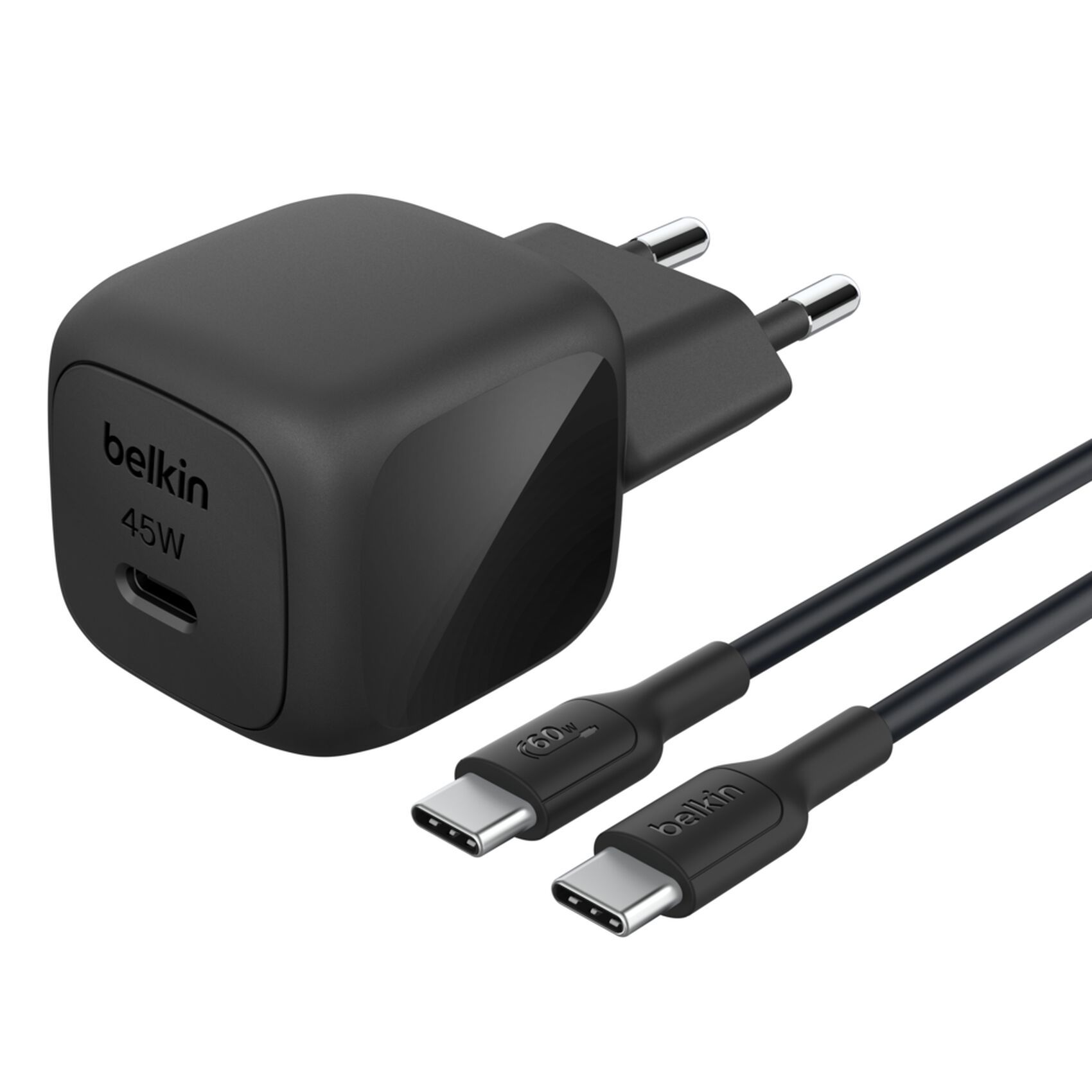 Belkin WCA013kq1MBK-B6 - USB-C - 45W - Zwart