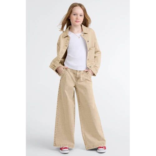 Levi's Kids wide leg jeans - beige