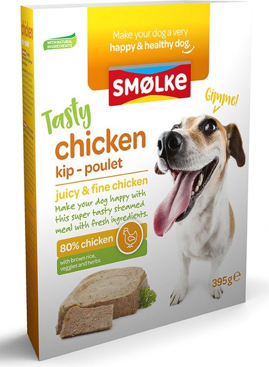 Smølke Vers Gestoomde Maaltijd Chicken 10x395g