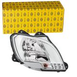 HELLA 1ED 010 116-541 Halogeen/FF-Koplamp - ECE - voor rechtsrijdend verkeer - Rechts voor