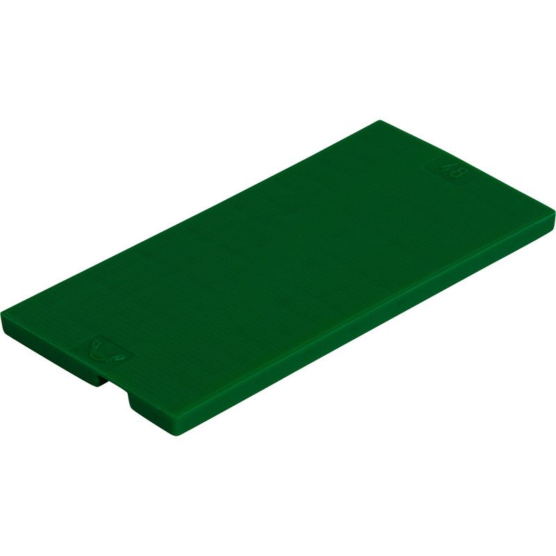 Kunststof triple blokje 100x48x5mm