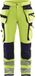 Blåkläder High Vis werkbroek met 4-weg stretch 1997-1642 - High Vis Geel/Marineblauw - D124
