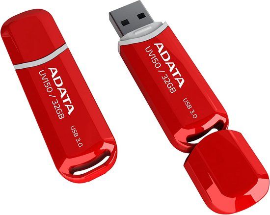 ADATA DashDrive UV150 - USB-stick - 32 GB - Rood