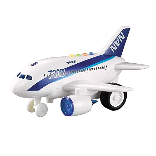 CJT - Vliegtuig LICHT Sound Heroes DE City 1:16 TACHAN speelgoed, meerkleurig (746T00526)