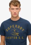 Superdry T-shirt Korte mouw shirt met grote print