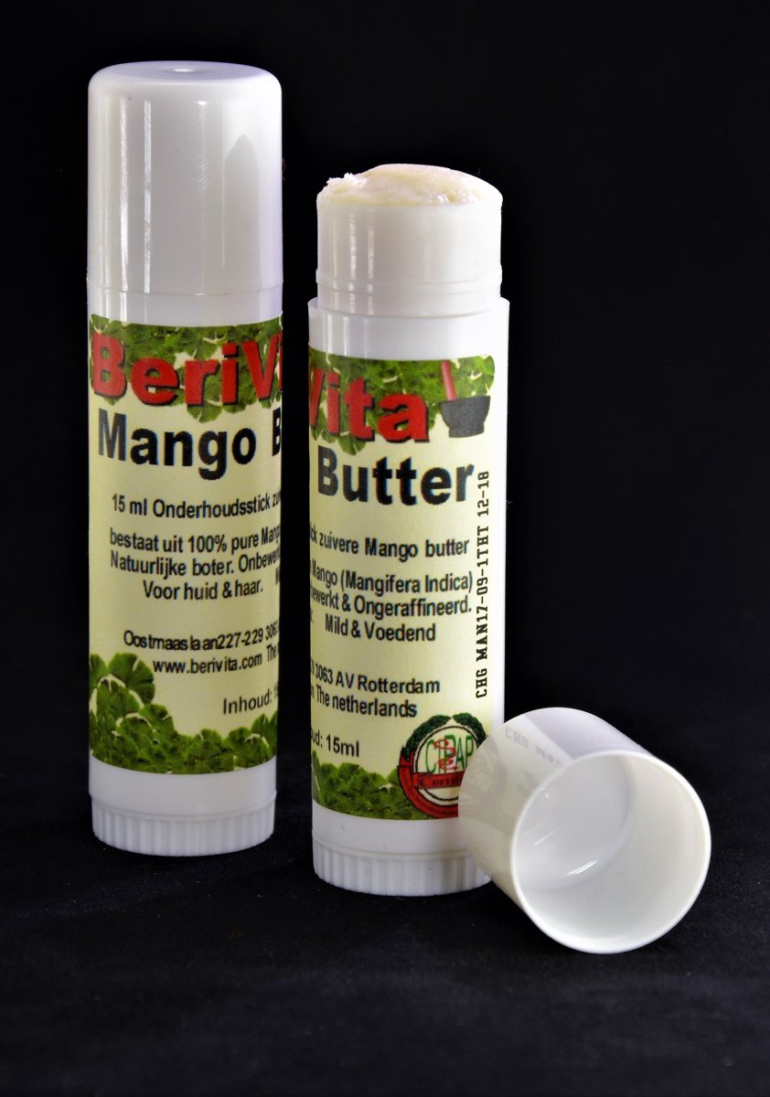 Berivita Mango Butter Puur Stick 15ml