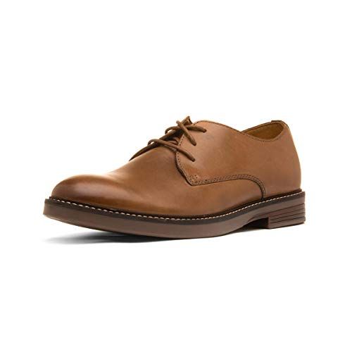 Clarks Paulson Plain Mens Tan Leather, 6