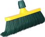 Merkloos Kunstgras bezem - groen - 30 cm - kunststof