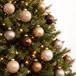 Inge-glas Inge Christmas Goods Kerstballen - 12x stuks - Bruin tinten - Glas - 8 cm