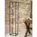 Dandibo - Colonne lumineuse porte-bougie chauffe-plat 100 cm