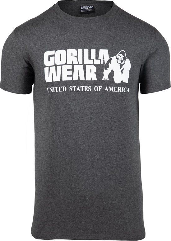 Gorilla Wear Classic T-shirt - Donkergrijs - L