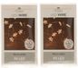 Anna's Collection Draadverlichting lichtsnoer - 2x - 40 sterren - lampjes - led - warm wit - 200 cm - lichtdraad