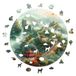 Iconic Puzzles Chinese muur, China, 100% duurzame houten puzzel, cadeaus voor kinderen en volwassenen, maat S, 200 stukjes