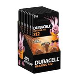 DURACELL Batterijen voor Gehoorapparaten maat 312, 60 Stuks, 1.45V, PR41