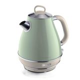Ariete 2869 Vintage waterkoker, 2000 W, gelakt roestvrij staal, 1,7 liter, groen