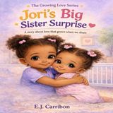 Jori's Big Sister Surprise: A story about love that grows when we share