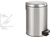 WENKO Pedaalemmer Leman - 12 L - Rvs Zilver