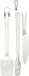 Barbecook Premium set met spatel, chef mes en tang uit rvs 45.7cm