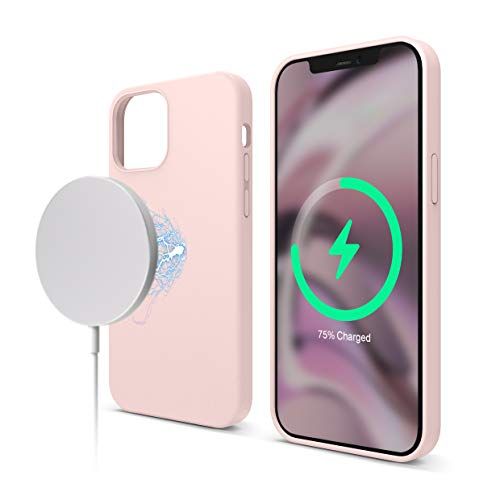 Elago Magnetische Siliconen Hoesje Compatibel met iPhone 12 / 12 Pro (6,1 inch) - MagSafe