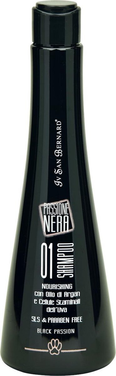 I.S.B. Vachtshampoo 01 Black Passion 250 Ml Zwart