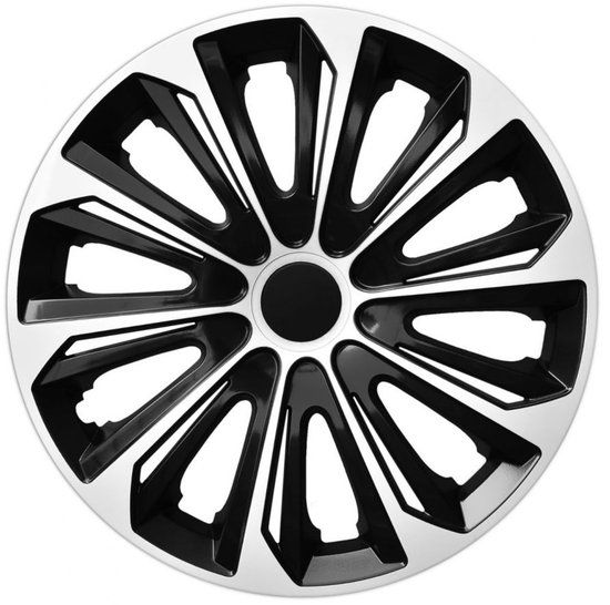 Wieldoppen NRM Extra STERK wit/zwart wieldoppen 15" - 4 stuks