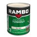 Rambo Pantserbeits Tuinhout Zijdeglans Dekkend - Gelijkmatig Vloeiend - RAL 9001 - 0.75L