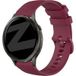 Bracelet silicone 'Premium' Garmin Forerunner 645 (rouge vin)