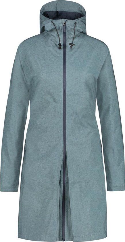 AGU SeQ Regenjas Dames - Blauw - Maat L - Waterdicht & Winddicht - Ademend