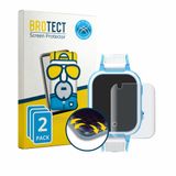 BROTECT - Screenprotector voor Olivfant Kids Smartwatch 1.44" - Folie Beschermfolie matte volledig dekking 2 Stuks