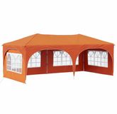 vidaXL Pop-up Feesttent 575 x 288 x 245 cm Oranje Oxford Stof