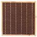 Hek Mia 120 x 120 cm en rotin