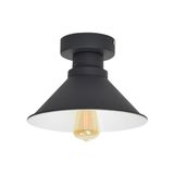Urban Interiors Dock Plafondlamp Zwart - Metalen kap - Ø22