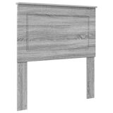 vidaXL Hoofdbord Grijze Sonoma 100 cm Geconstrueerd Hout