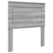 vidaXL Hoofdbord Grijze Sonoma 100 cm Geconstrueerd Hout