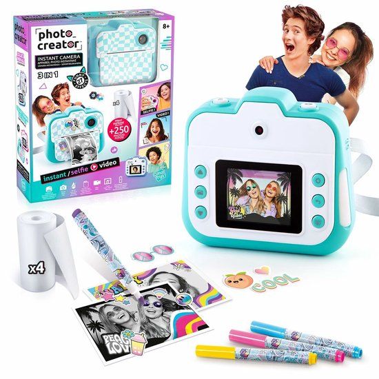 Canal Toys Instant Camera - Teal