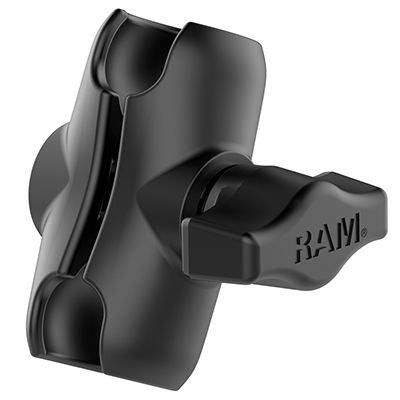 RAM Mount RAM-B-201U-A Double Socket Arm - Zwart