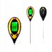 many_brands F.H.U. MARAX PH-meter Bodemtester 4-in-1: Zonlicht, Vochtigheid, Temperatuur & PH