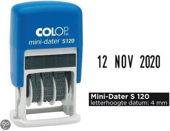 COLOP Datumstempel s120 mini-dater 4mm