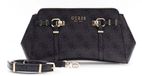 GUESS Leona Logo Girlfriend Xbody Coal Logo sac bandoulière gris foncé